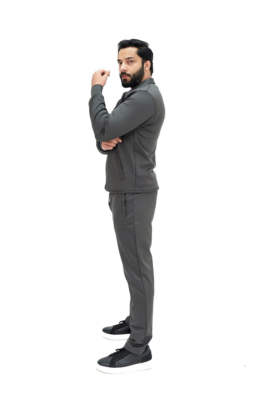 Charcoal Grey-TrackSuit
