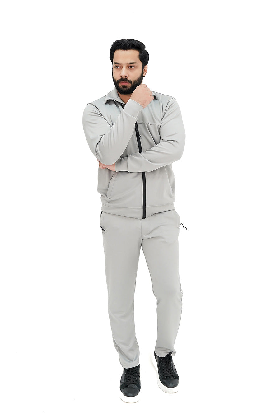 Light Grey-TrackSuit