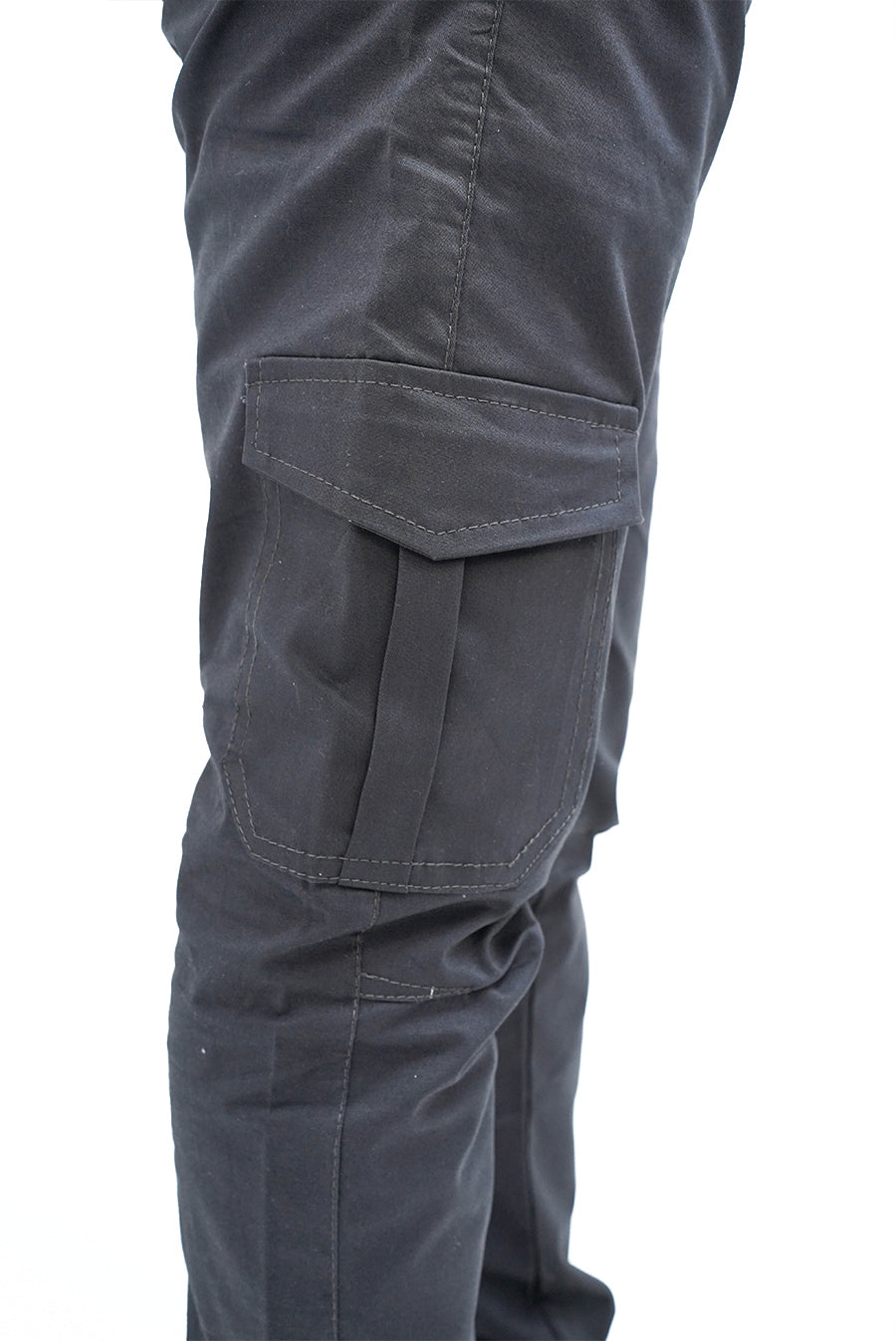 Dark Grey Cargo Trouser