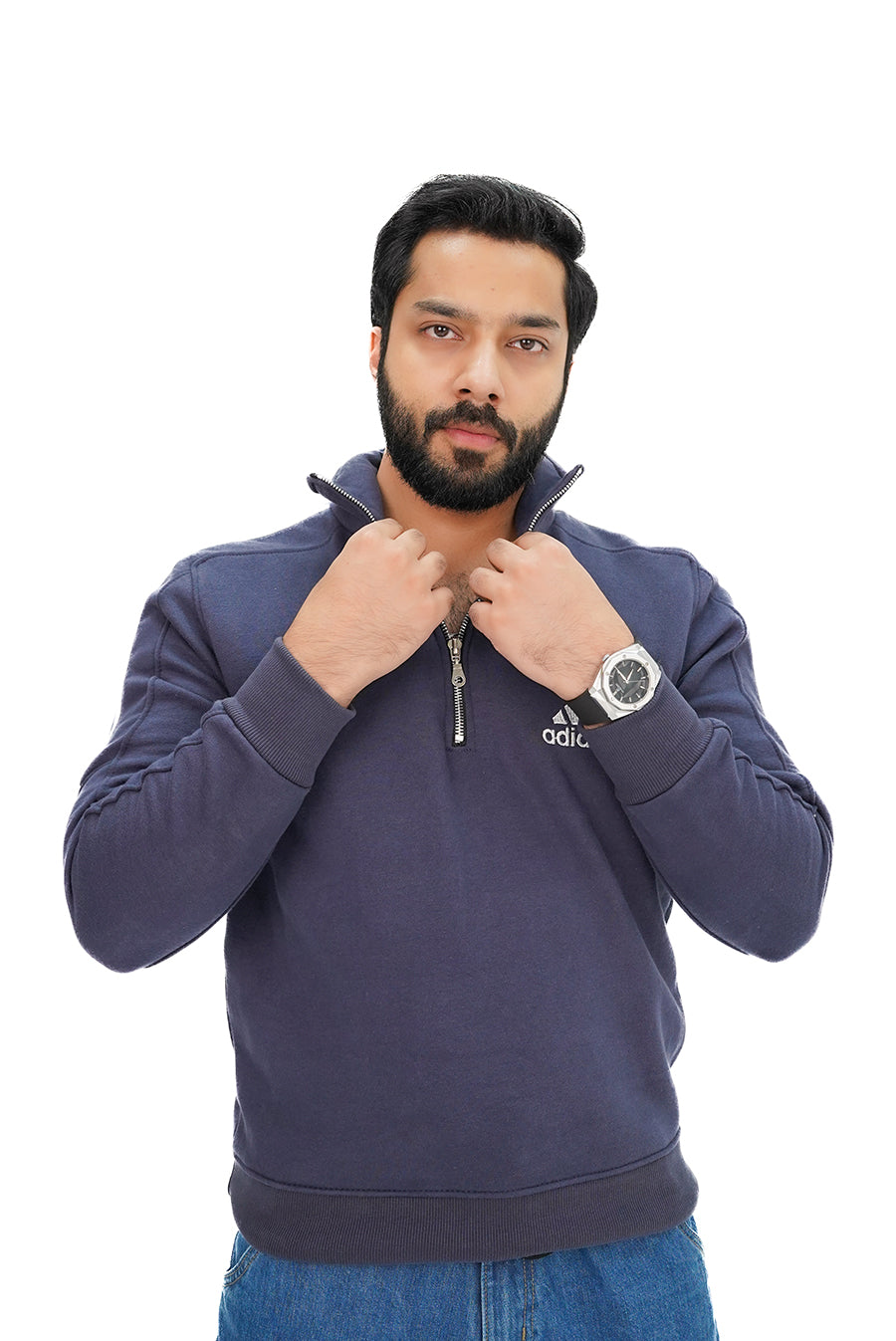 Adidas-Dark grey blue Sweatshirt