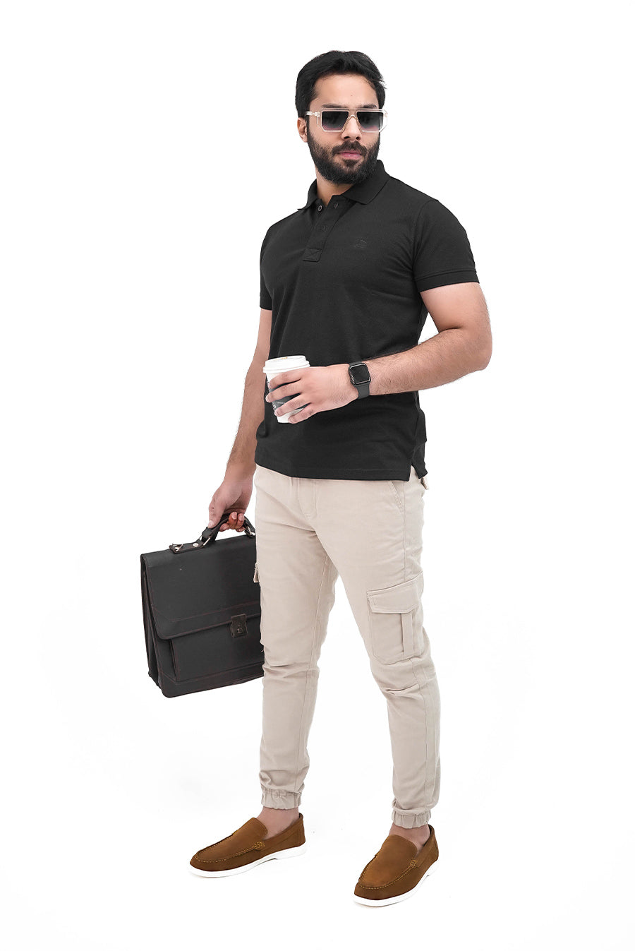 Khaki beige Cargo Trouser