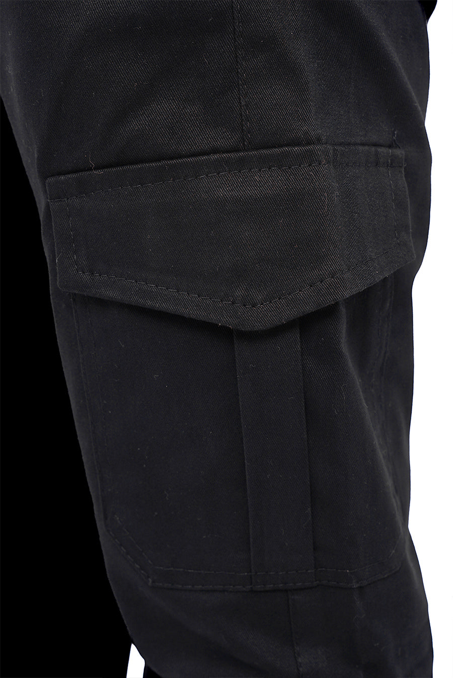 Black Cargo Trouser